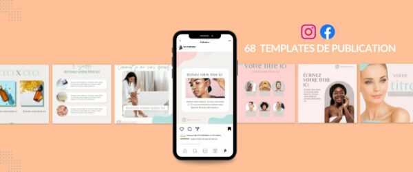 slide template instagram - Facebook SkinCare