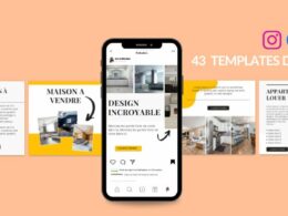 Template instagram immobilier