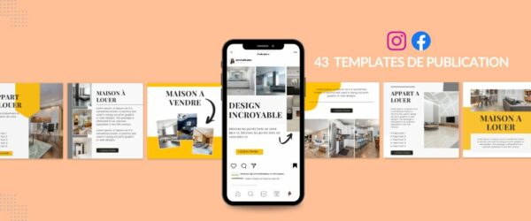 Template instagram immobilier